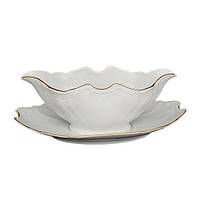 Соусник Thun Bernadotte (Золоте сонце) овальний 500 мл порцеляна (180018M)