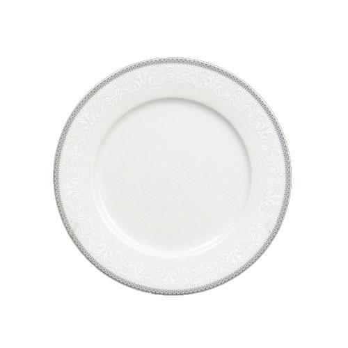 Тарілка обідня Thun Opal (Обведення сіра) 6 штук d21 см фарфор (8034800)
