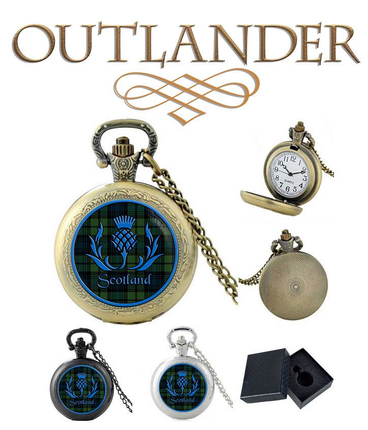 Кишенькові годинники Чужинка "Scotland" / Outlander
