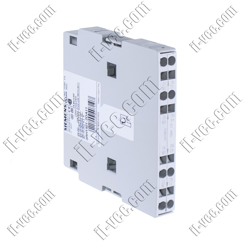 Блок допоміжних контактів Siemens 3RH1921-2DA11, 1NO+1NC