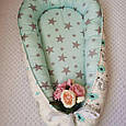 Гнездышко, кокон со сьемным матрасиком для новорожденного Baby-Sleep, фото 2