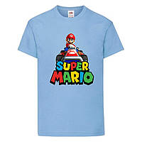 Футболка Супер Маріо (Super Mario) блакитна (SMar sbl-03)