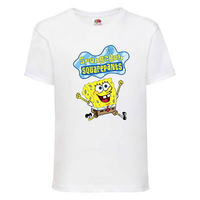Футболка Спанч Боб 31 (Sponge Bob) біла