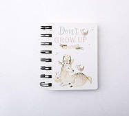 Блокнот 10*8 см з принтом олень