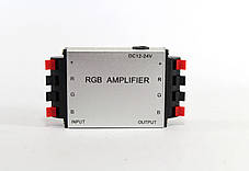 Підсилювач потужності напруги RGB AMPLIFIER XM-01 DC 12V, фото 3