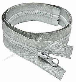 Блискавка тракторна No5 довжина 60 см колір світло-сірий #831