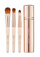 HONEY TRAP essential eye brush trio Набір пензлів для макіяжу очей 3 шт+тубус