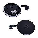 Чайник електричний Kamille KM-1700B 1.7л Чайник з Led підсвічуванням Скляний електричний чайник, фото 10