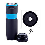 Термокружка Kamille Червоний 900мл з нержавіючої сталі з TPR-вставкою KM-2068, фото 4