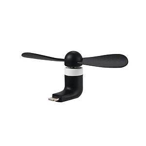 Вентилятор Remax F10 Refon Mini Fan з роз'ємом Apple Lightning Black