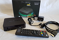 Приставка смарт ТВ Android Smart TV MXQ PRO 4K, смарт приставка к телевизору TV BOX Internet TV