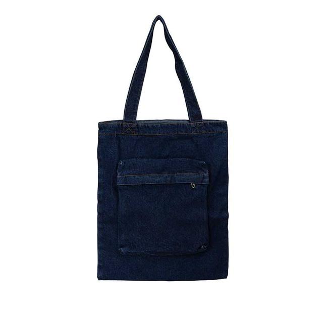 Жіноча джинсова сумка шопер через плече