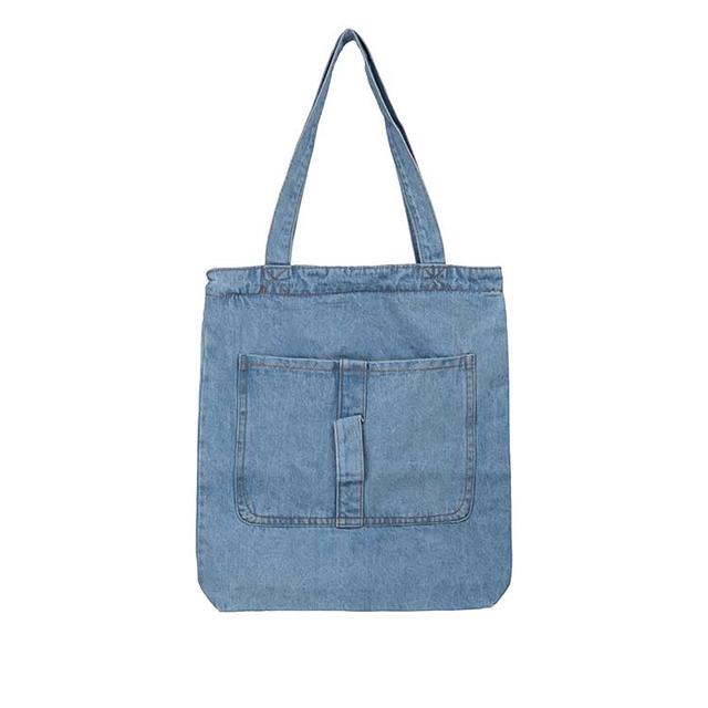 Жіноча джинсова сумка шопер через плече