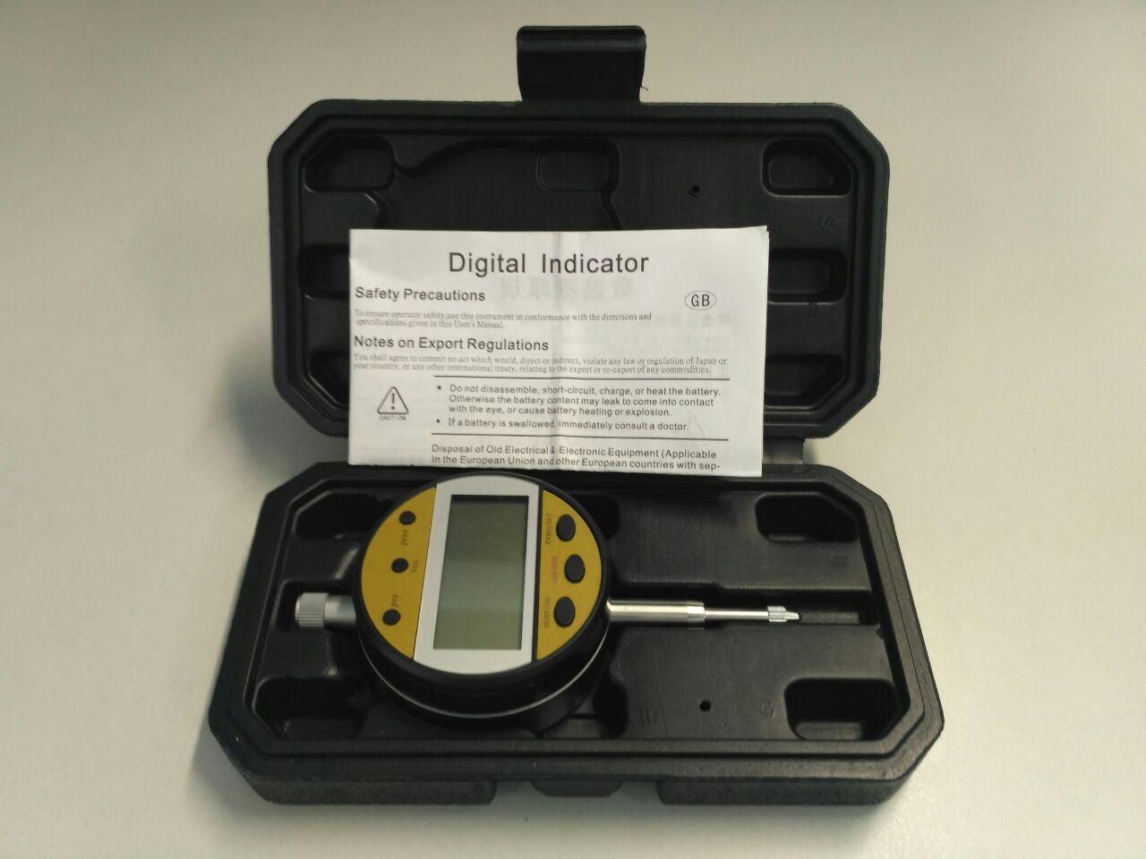 Цифрова індикаторна головка годинникового типу (0-25,4 мм) PROTESTER 5307-25, фото 1