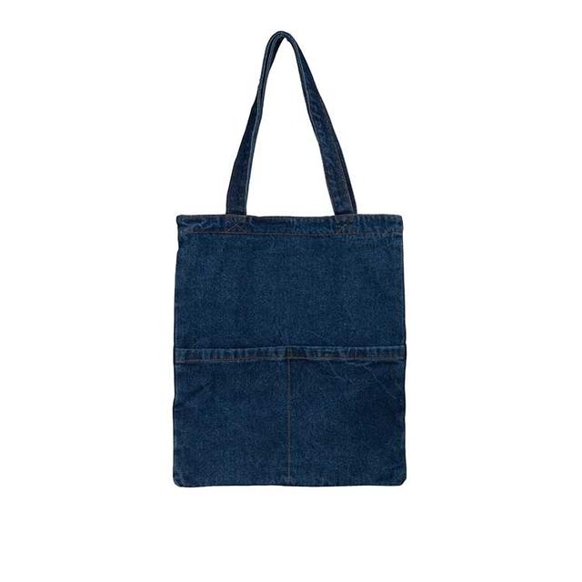 Жіноча джинсова сумка шопер через плече