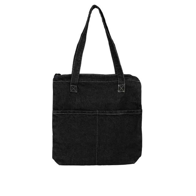 Жіноча джинсова сумка шопер через плече