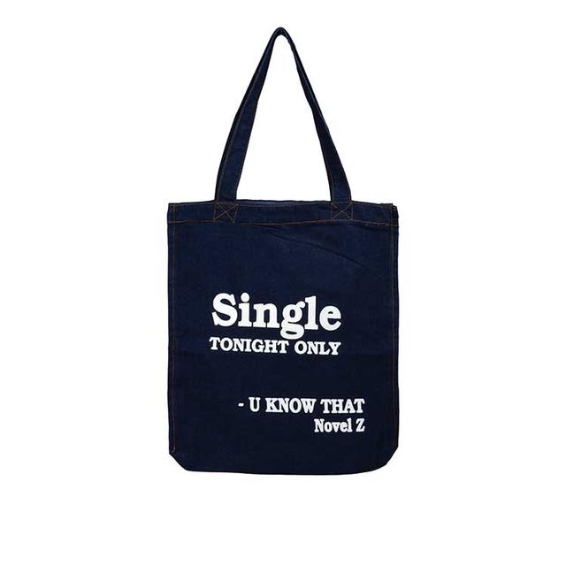 Жіноча джинсова сумка шопер через плече