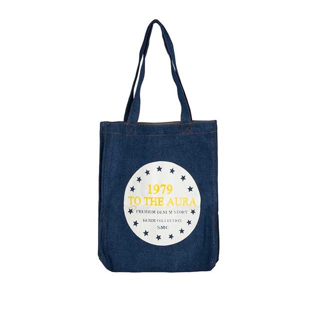 Жіноча джинсова сумка шопер через плече