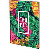 Книга записна тв. обкл. В5, 80арк. кл. Neon Tropics 8436-09-A, фото 2