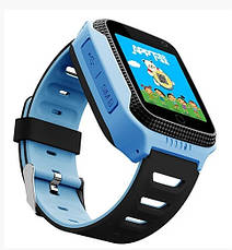 Дитячі розумні годинник Smart Baby Watch Q528 з GPS Blue, фото 2