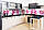 Наліпки кухонний фартух Zatarga "Рожеві Орхідеї та роса" 600х2500 мм рожевий, фото 2