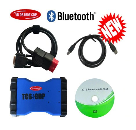 Автомобільний діагностичний сканер 2016.RO NEW VD DS150E CDP Keygen obd2 Bluetooth