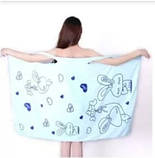 Рушник-халат мікрофібра 140х80, фото 3