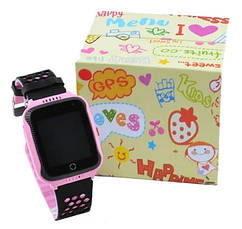 Дитячі розумні годинник Smart Baby Watch Q528 з GPS Pink, фото 2