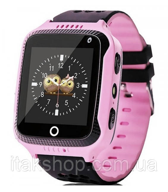 Дитячі розумні годинник Smart Baby Watch Q528 з GPS Pink