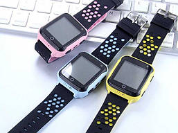 Дитячі розумні годинник Smart Baby Watch Q528 з GPS Yellow, фото 2