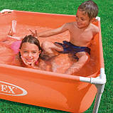 Дитячий басейн "Надійний" Intex 122x122x30 ІНТЕКС 57171Y (Жовтий), фото 4