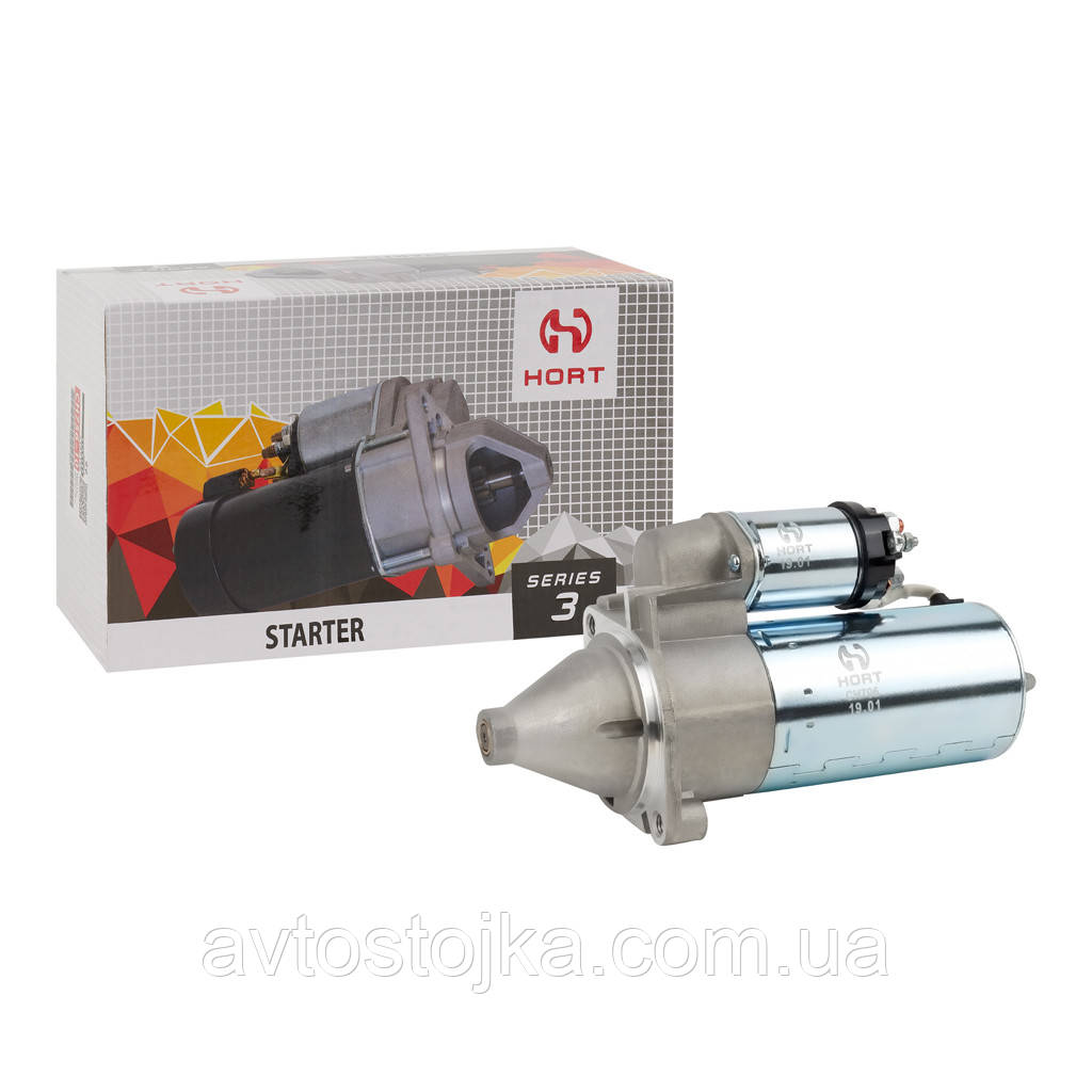 Стартер редукторний ГАЗ 3302,3110 Газель двигун ЗМЗ 405/406 HORT (Німеччина)
