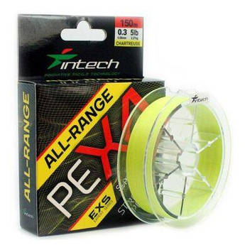 Шнур Intech All-Range PE X-4 150m (0.6 (10lb/4.54 kg))