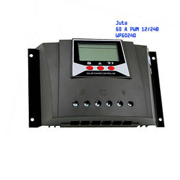 Контролер заряду сонячної батареї Juta 60 А PWM 12/24В WP6024D