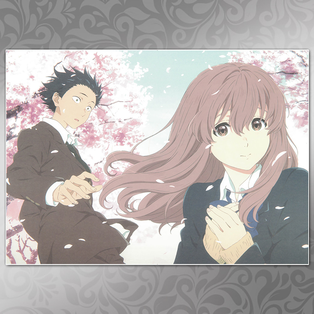Плакат А4 Аніме Koe no Katachi 005
