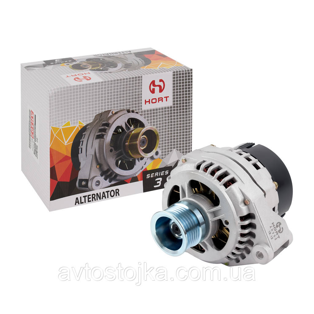 Генератор ГАЗ 3302 Газель двигун 405/406 (90А) HORT (Німеччина)