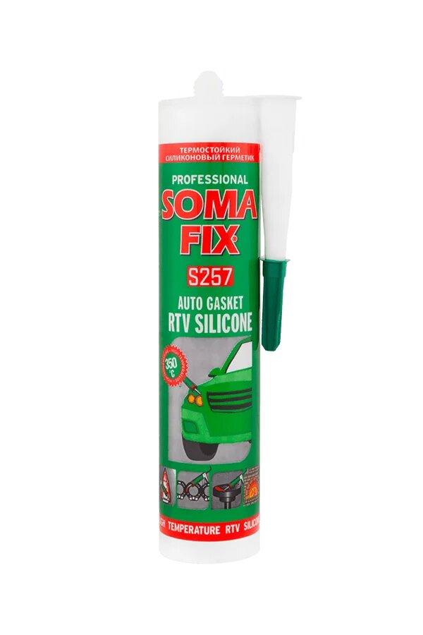 Герметик Soma Fix Силікон високих температур 280мл S257