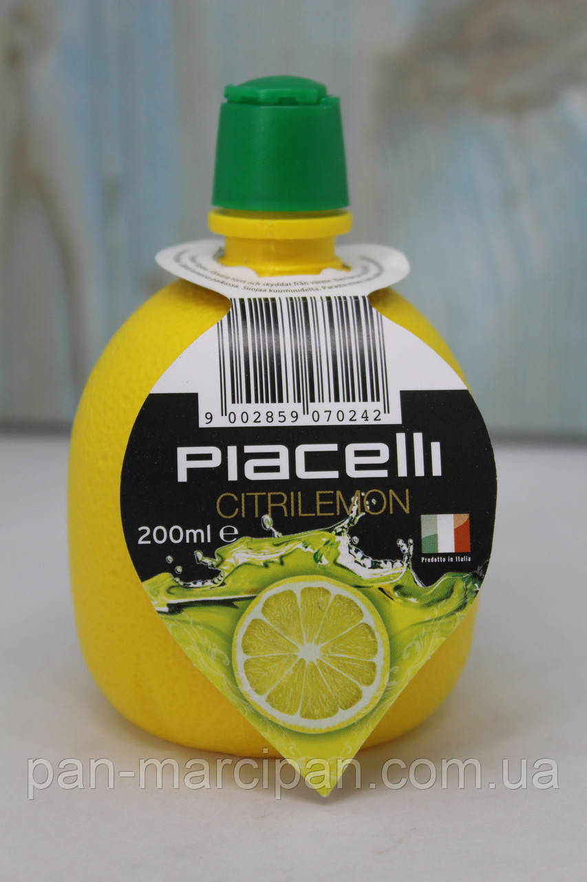 Лимонний сік Piacelli 200мл, фото 1