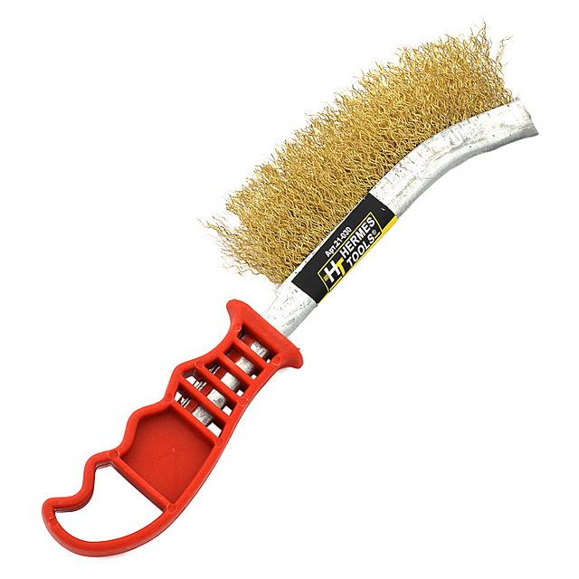 Щітка по металу H-Tools 14К001 пласт. ручка, фото 1