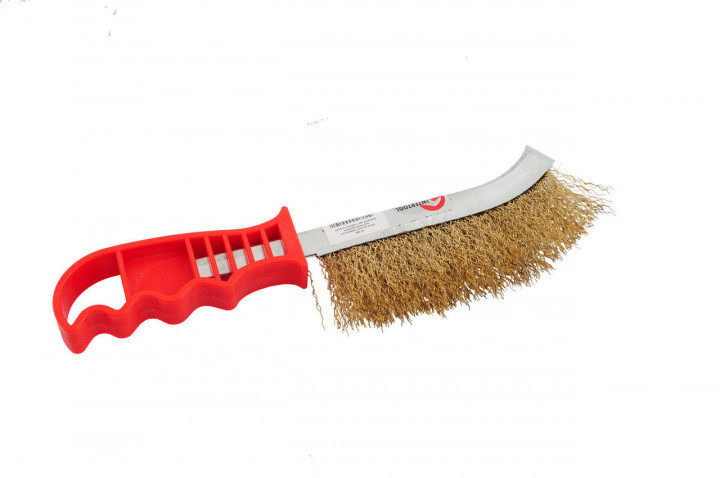 Щітка по металу Intertool BT-0001 пласт. ручка, фото 1