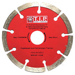 Круг алмазний T.I.P. 115 22,2 Сегмент