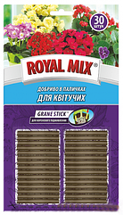Добриво кристалічне Royal Mix grane stick для квітучих 30шт