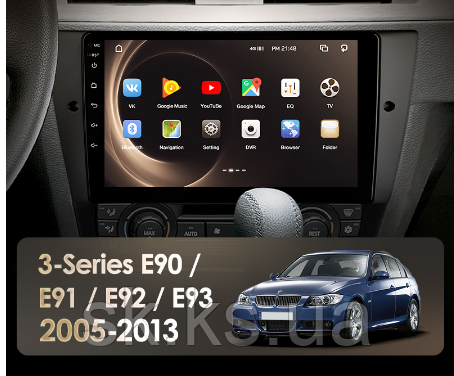 Junsun 4G Android магнітола для BMW 3-Series E90 E91 E92 2005 - 2013