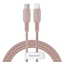 Кабель Baseus Type-C For iP Colourful 18W 1.2m, Pink (CATLDC-04)