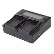 Зарядний пристрій Kingma для Canon LP-E6 Dual LCD Charger, фото 2