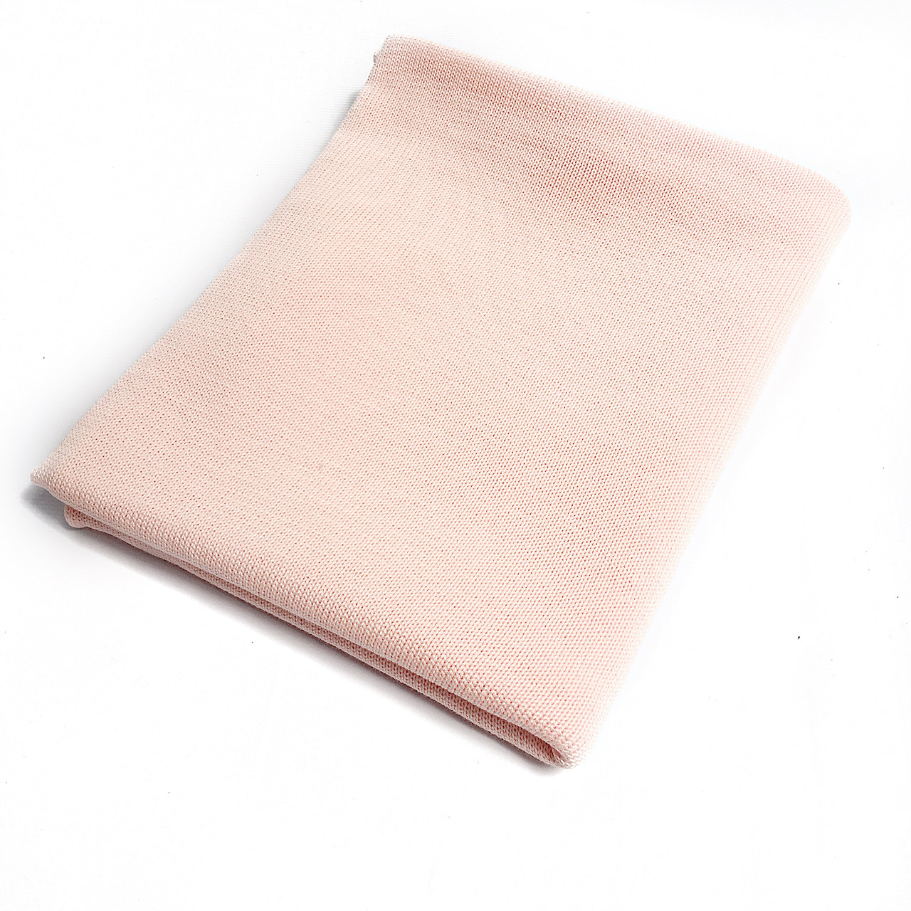 Плед в'язаний Ohaina cotton 175х135 Pink