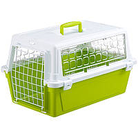 Контейнер перенесення для котів і собак Ferplast Atlas Trendy (Ферпласт Атлас Тренді) 32.5 х 48 x h 29 см - ATLAS 10 TRENDY, Салатовий
