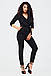 Жіночий молодіжний комбінезон Noris, чорний, фото 3