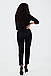 Жіночий молодіжний комбінезон Noris, чорний, фото 5