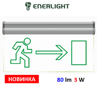 Светильник аварийный светодиодный "НАПРАВО" ENERLIGHT PIXEL PRO 3W 3H